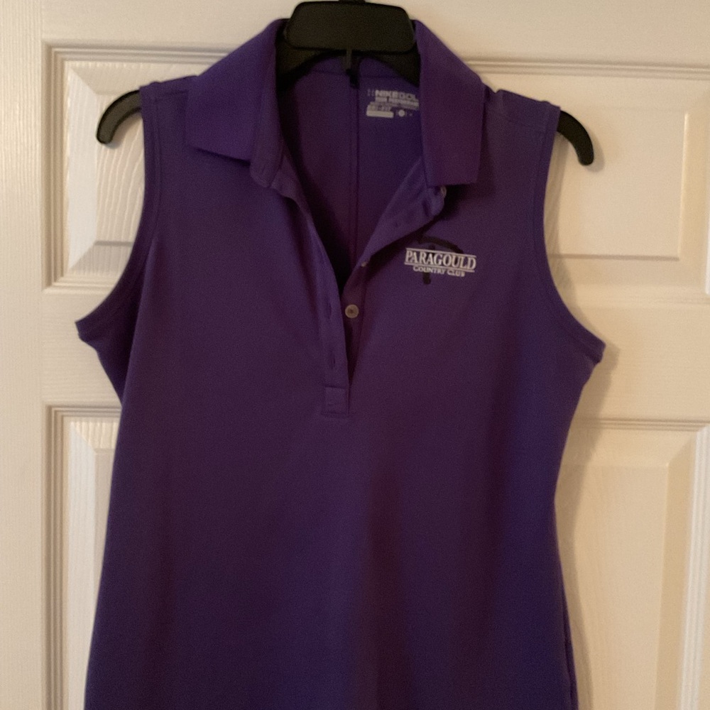Nike Purple Sleeveless Tank Top